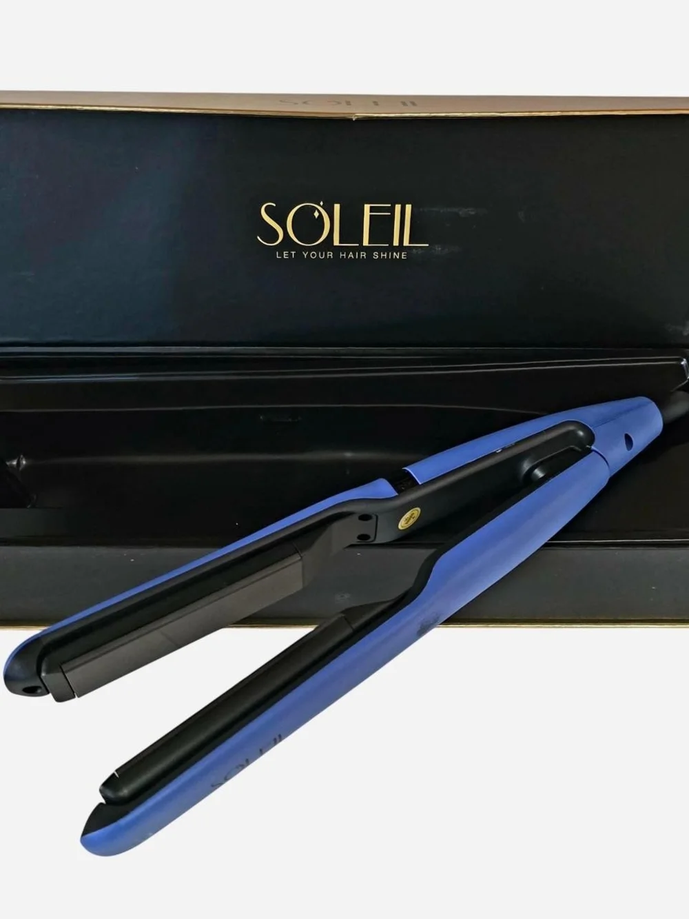 Soleil COBALT BLUE Dynamic Styler Hair Straightener (MSRP $475)